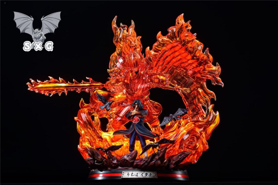 Po Sxg Naruto Shippuden Statue Uchiha Itachi Full Form Susanoo Toys Games Bricks Figurines On Carousell