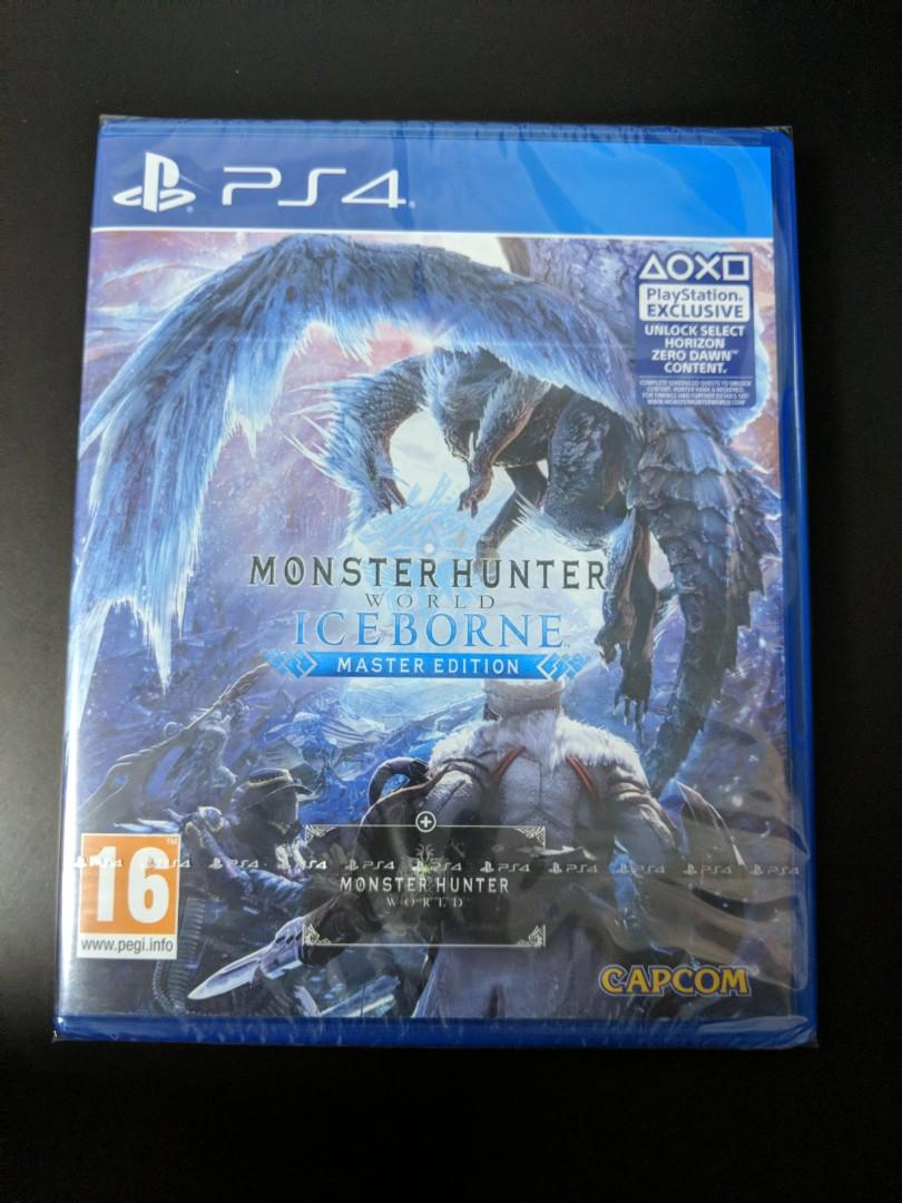 Ps4 Game Monster Hunter World Iceborne Master Edition New Toys Games Video Gaming Video Games On Carousell