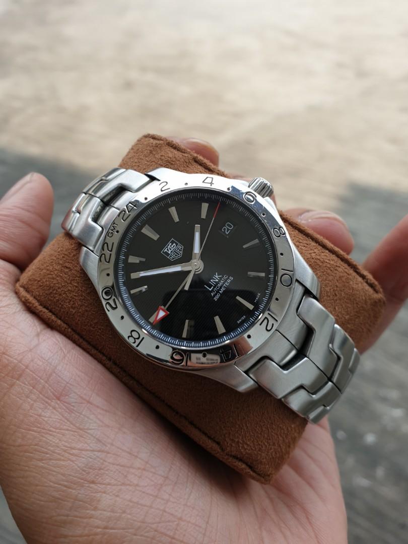 tag heuer link gmt