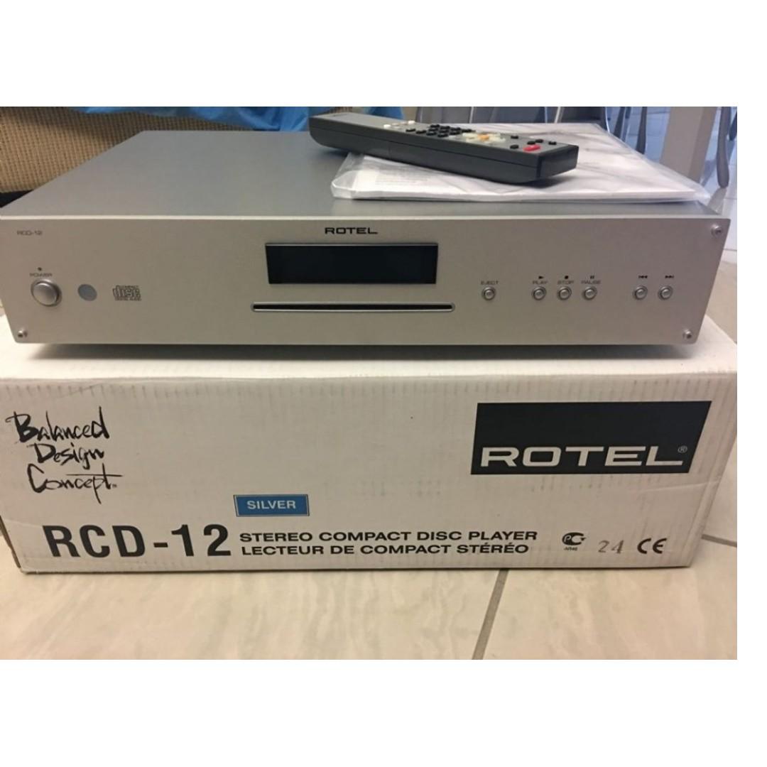 Rotel RCD-12 CD player (silver) (Category: Portable Music Players) located in Mandaluyong City. Submitted by sinjin22 (Listing ID 253860558, Image 1). Description: Rotel RCD-12 CD player (silver) Price is P22,000. Brand new and sealed in the box. Using a Wolfson DAC usually found in CD players at the very top of high-end audio spectrum, the RCD-12 offers excellent performance at a modest price. Can do meet up in metrowalk or robinson galaria .
