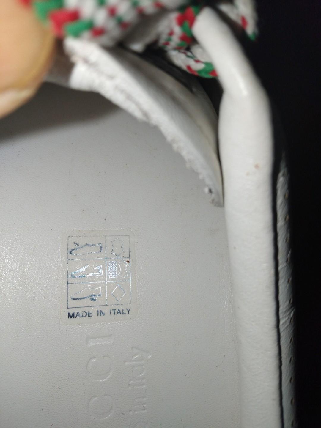 Sepatu Gucci Baru Original Made In Italy Beli Di Eropa Fesyen Pria Sepatu Sneakers Di Carousell