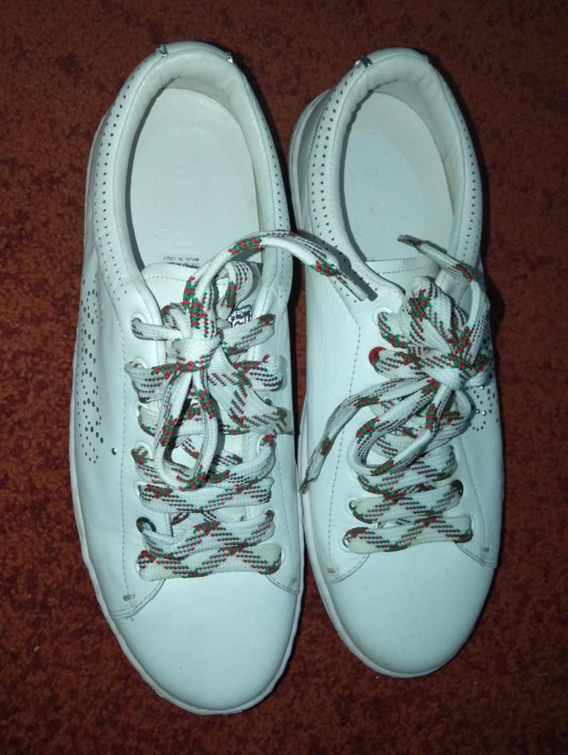 Sepatu Gucci Baru Original Made In Italy Beli Di Eropa Fesyen Pria Sepatu Sneakers Di Carousell