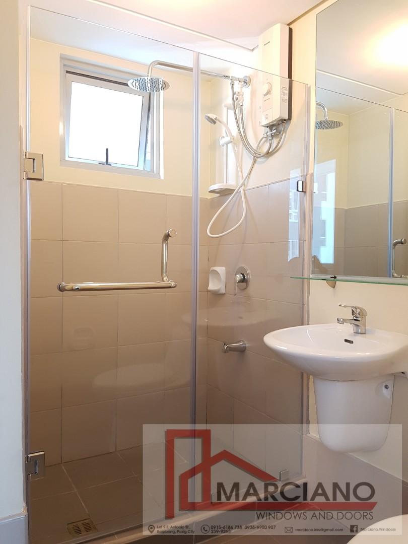 Shower Enclosure Tempered Glass (Category: Construction & Building Materials) located in Pasig City. Submitted by marciano.windoors (Listing ID 253861114, Image 2). Description: Free Estimate, Free Delivery and Installation 24/7 Chat Support I Call NOW! 📞 0936 9900 907 / 0915 618 6738 ☎️ (02) 239 9265 📧 marciano.info@gmail.com Fb: https://www.facebook.com/Marciano.Windoors/ 🌍 www.marciano-glassanddecor.com ✔️Quality materials and accessories ✔