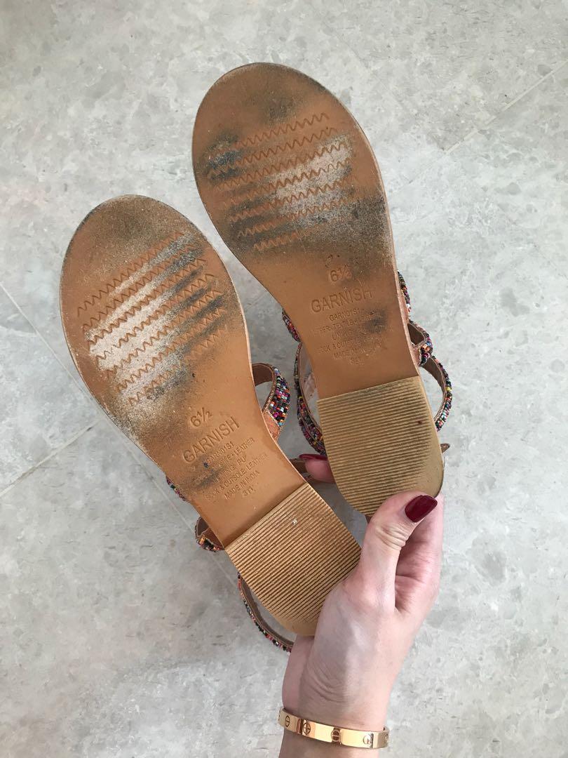 Steve Madden Garnish Sandals in Bright Multi Color EUR37