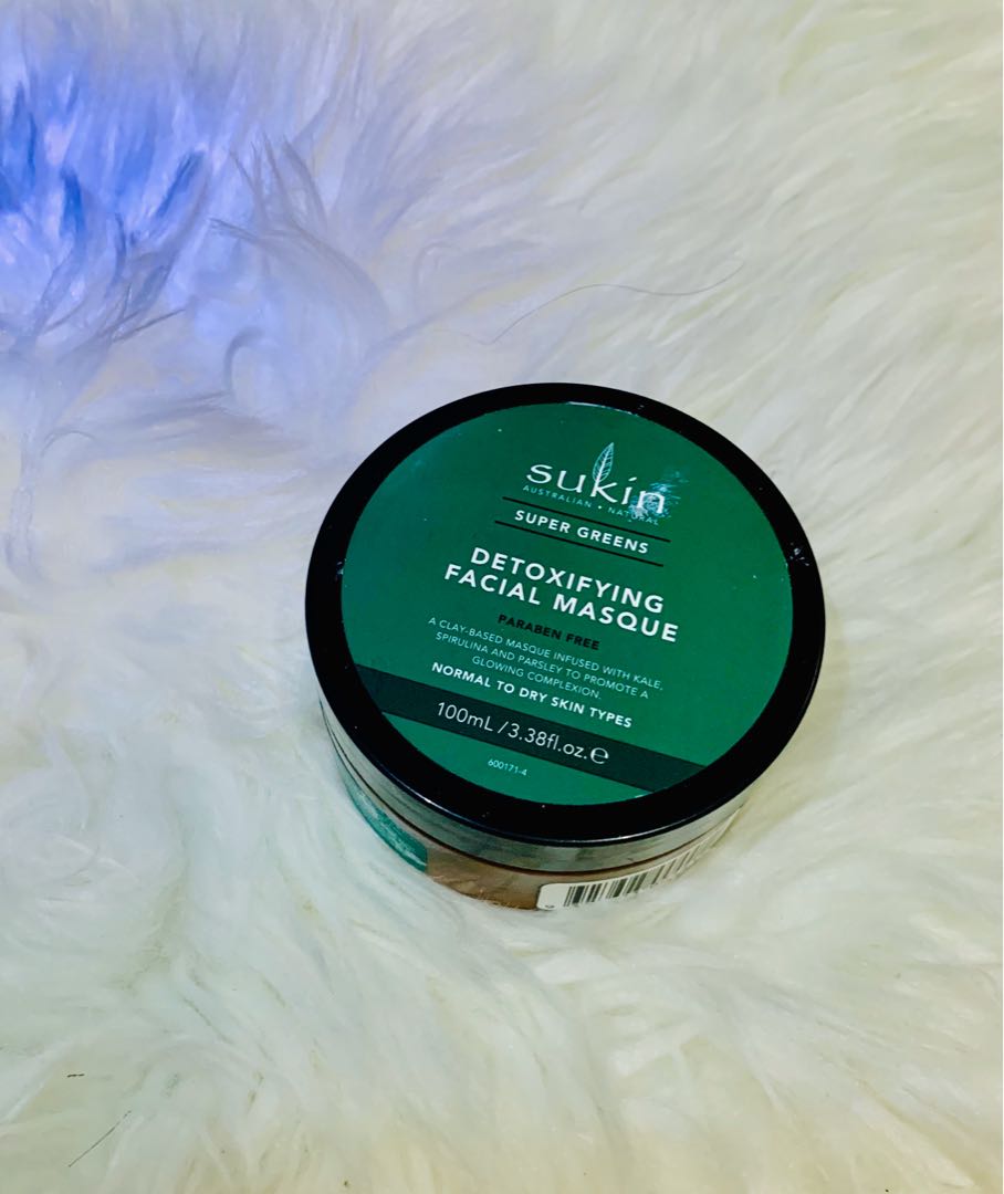 Sukin Detoxifying Facial Masque (Mask), Kesehatan & Kecantikan, Kulit