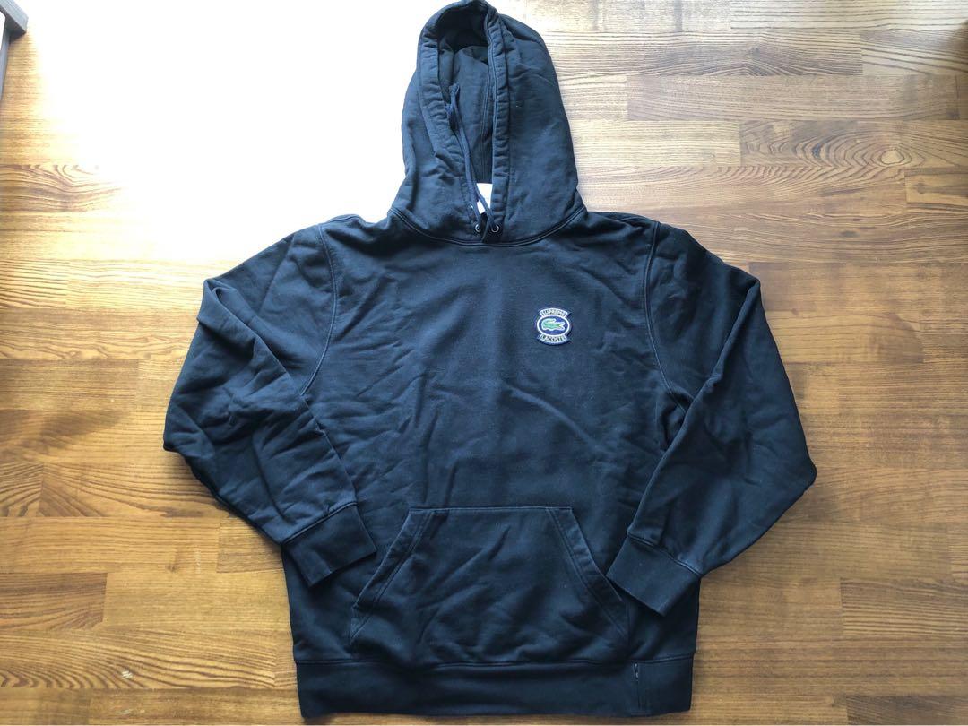Supreme x Lacoste Hooded Sweatshirt Hoodie Men s Fashion Tops Sets Hoodies on Carousell