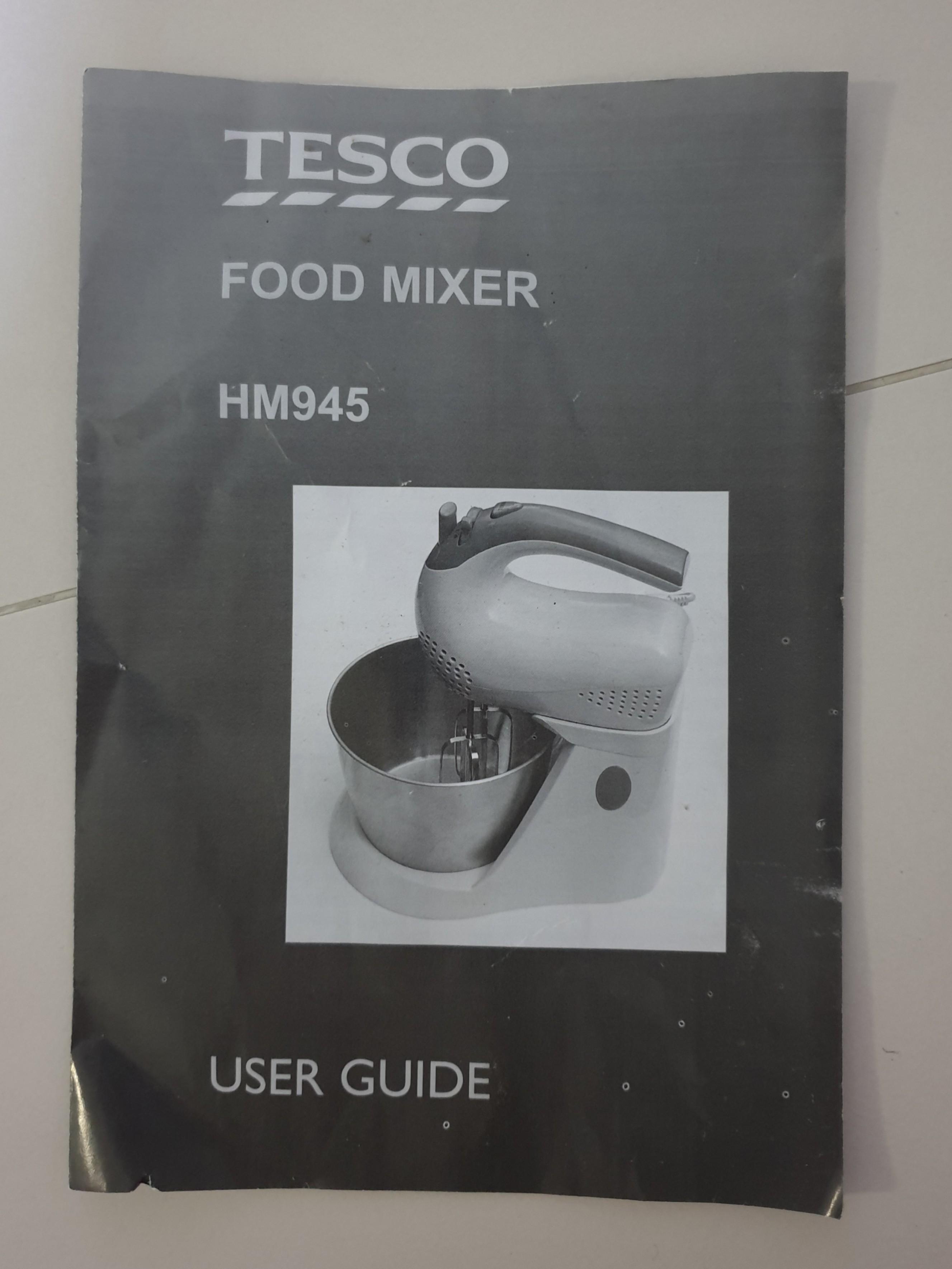 TESCO STAND MIXER, TV & Home Appliances, Kitchen Appliances, Hand