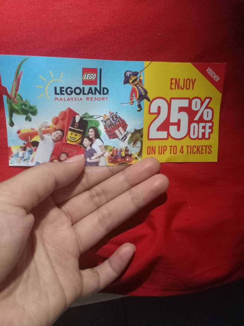 Ticket legoland, Tiket & Voucher, Objek Wisata di Carousell