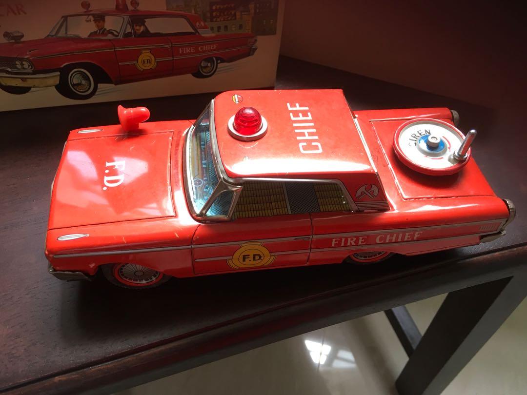 Tin Police car. Modern Toys. Made in Japan, Hobbies & Toys, Memorabilia
