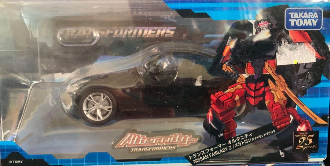 Takara Diamond Black Transformers Alternity A-02 Nissan Fairlady Z Megatron