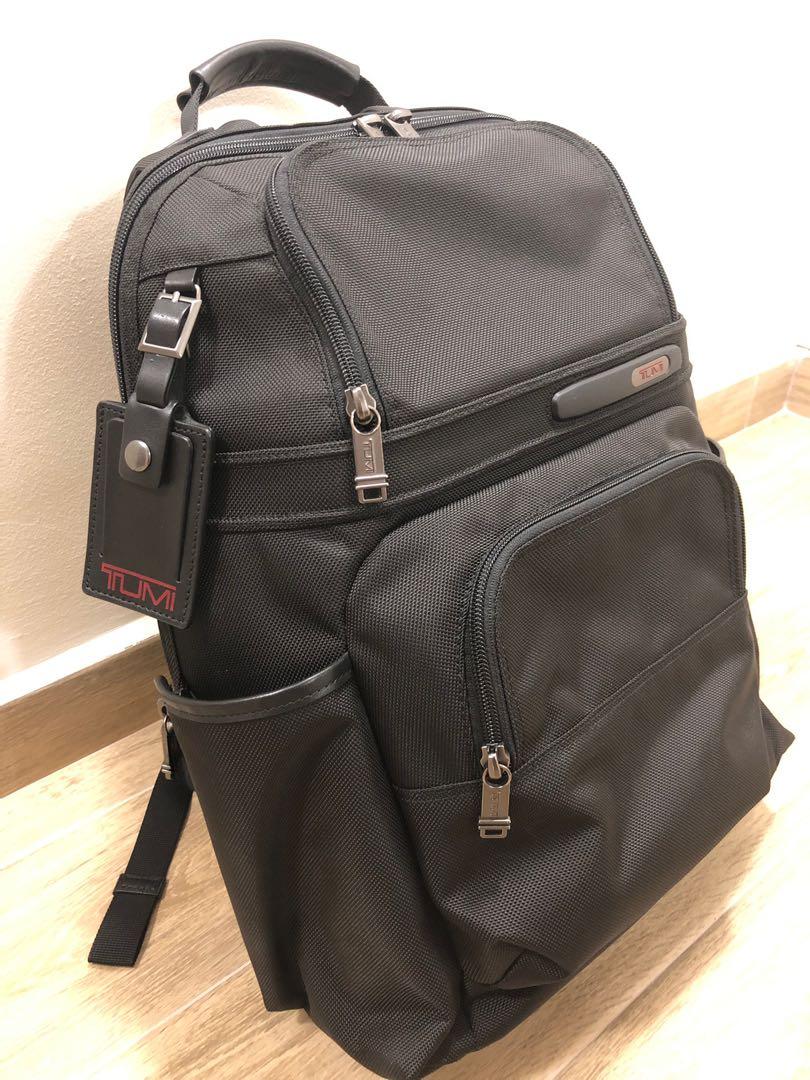 tumi compact backpack