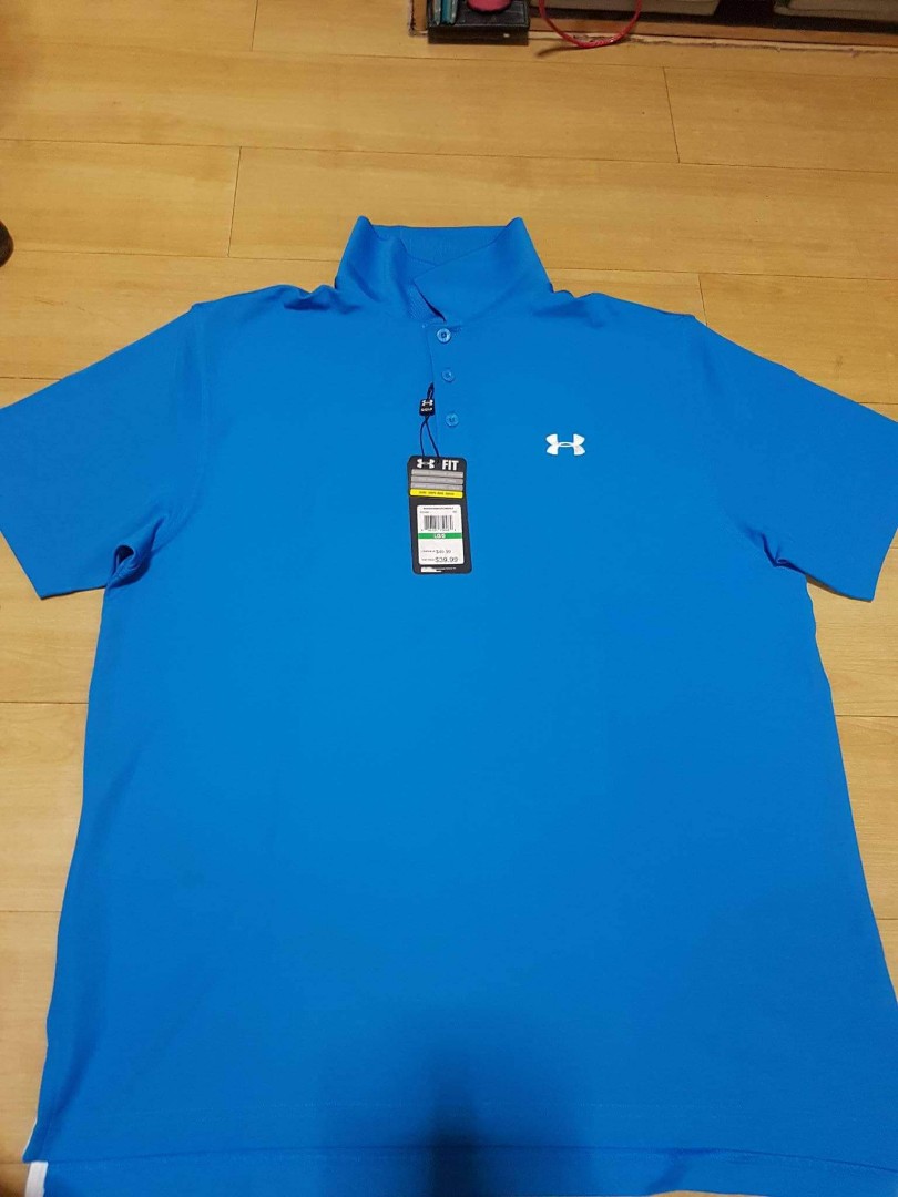 under armour dri fit polo shirts