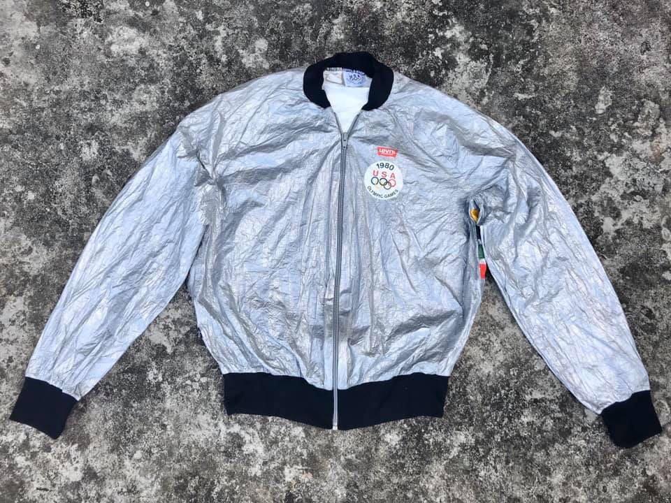 Vintage Levi s Olympic USA 1980 Windbreaker Men s Fashion Coats