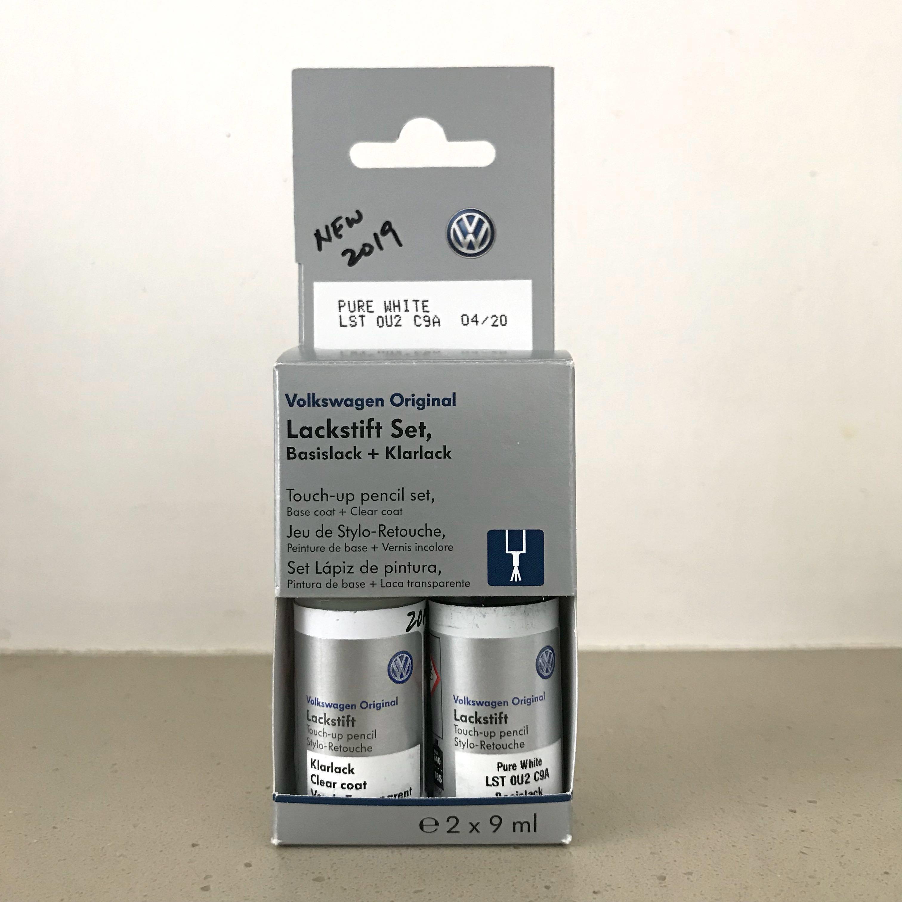 VW Volkswagen Golf paint touch-up pencil set Lackstift set, Car
