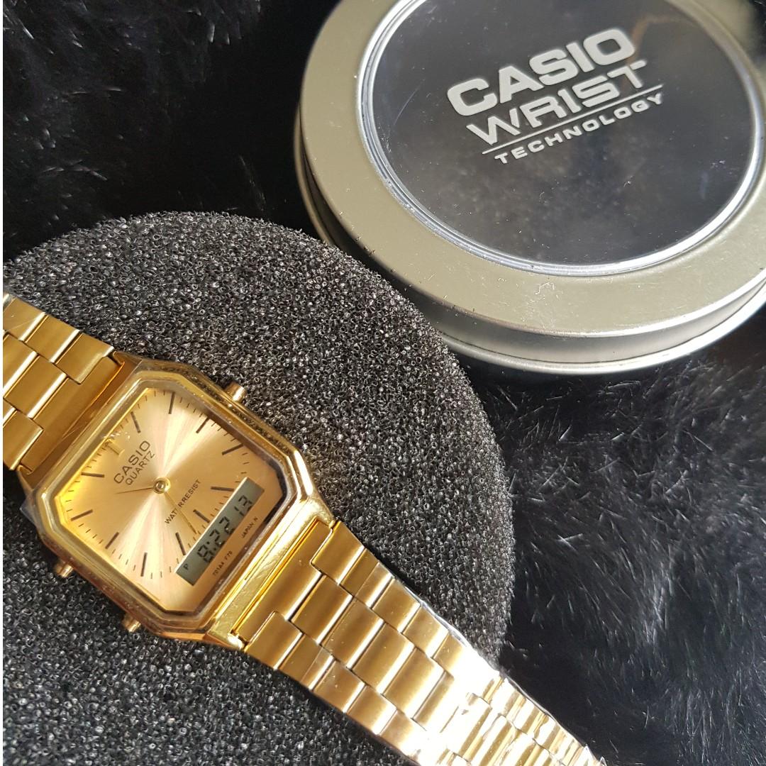 Casio 5154 GOLD watch
