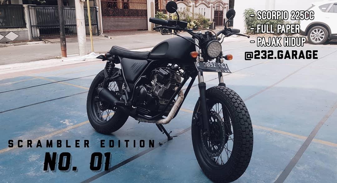 Custom sale scrambler scorpio