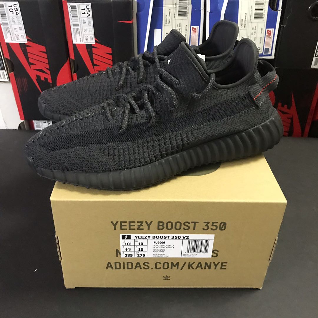 yeezy boost 350 black static