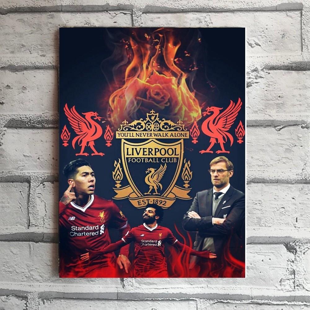 You Ll Never Walk Alone Liverpool Football Club Wall Art Poster Sign Wall Decor Sign Books Stationery Comics Manga On Carousell