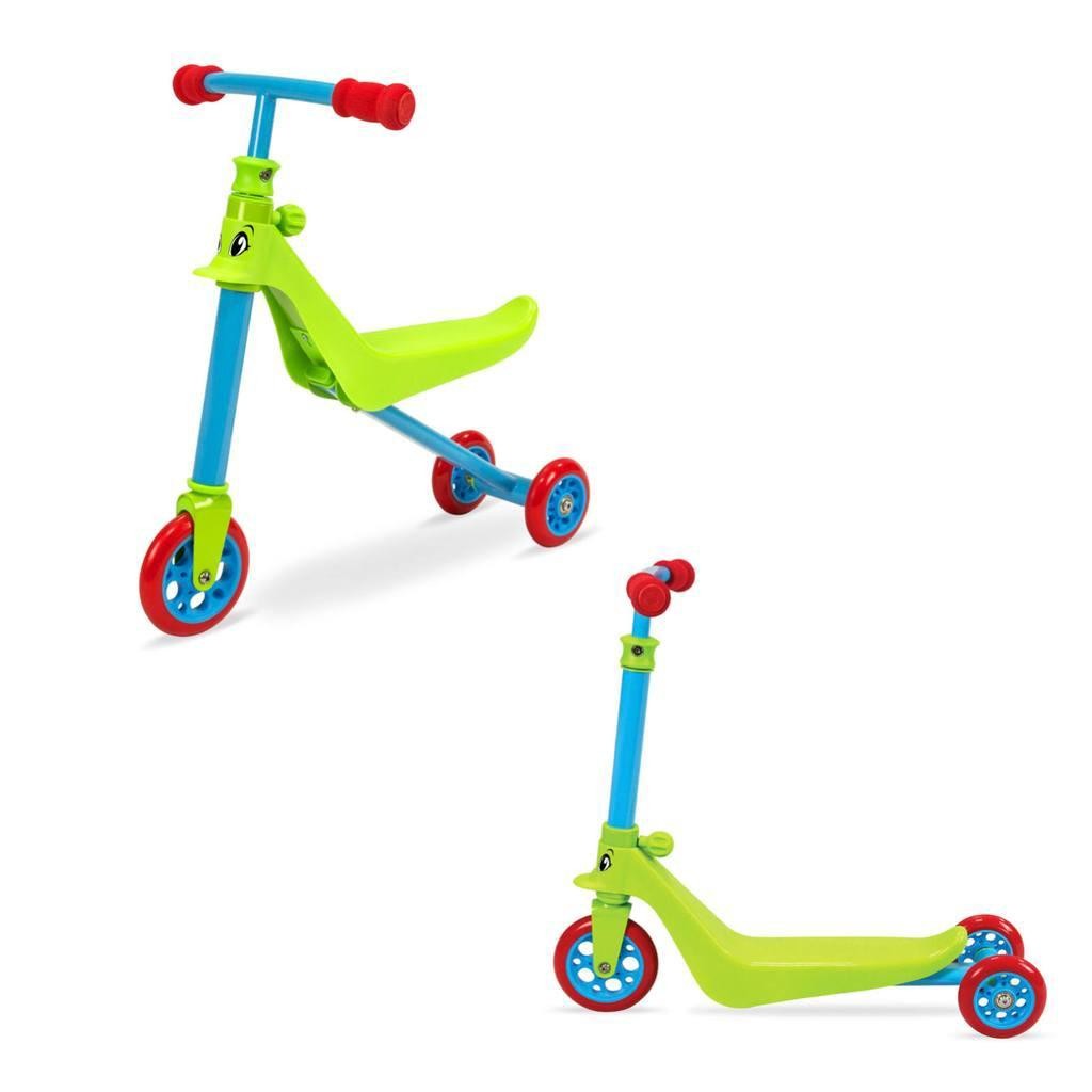 Zycom Zykster 2 in 1 Scooter and Tricycle Green Babies Kids Infant Playtime on Carousell