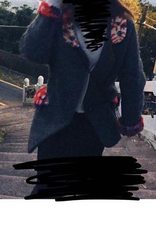 冬天厚毛毛外套日式