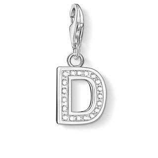 Thomas Sabo Charm - Letter D (Zirconia)