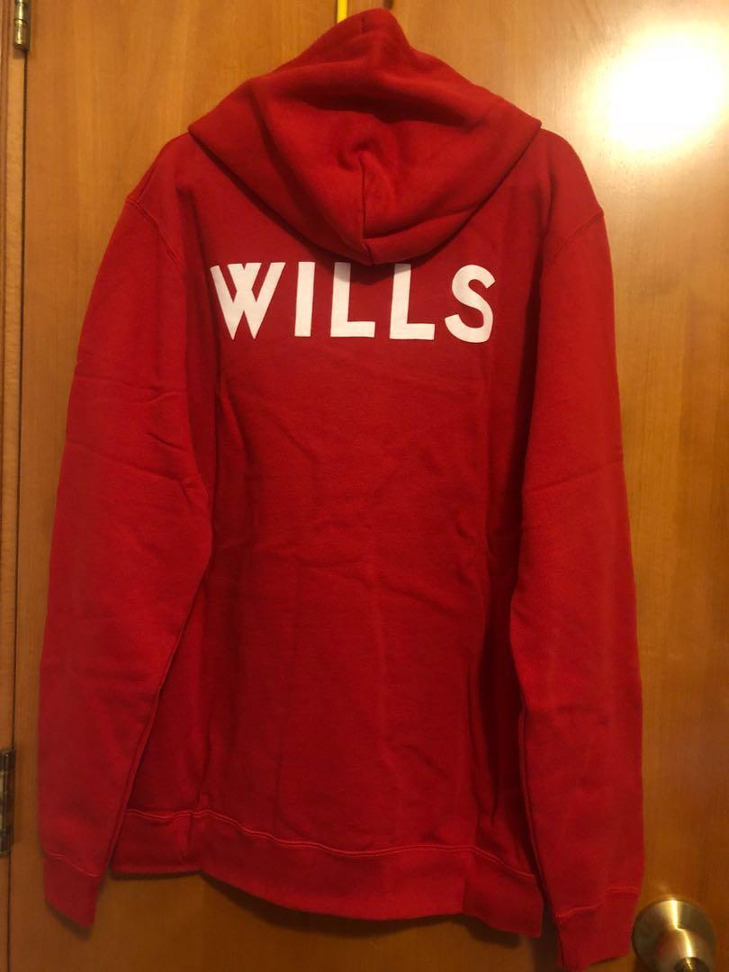 jack wills red sweatshirt