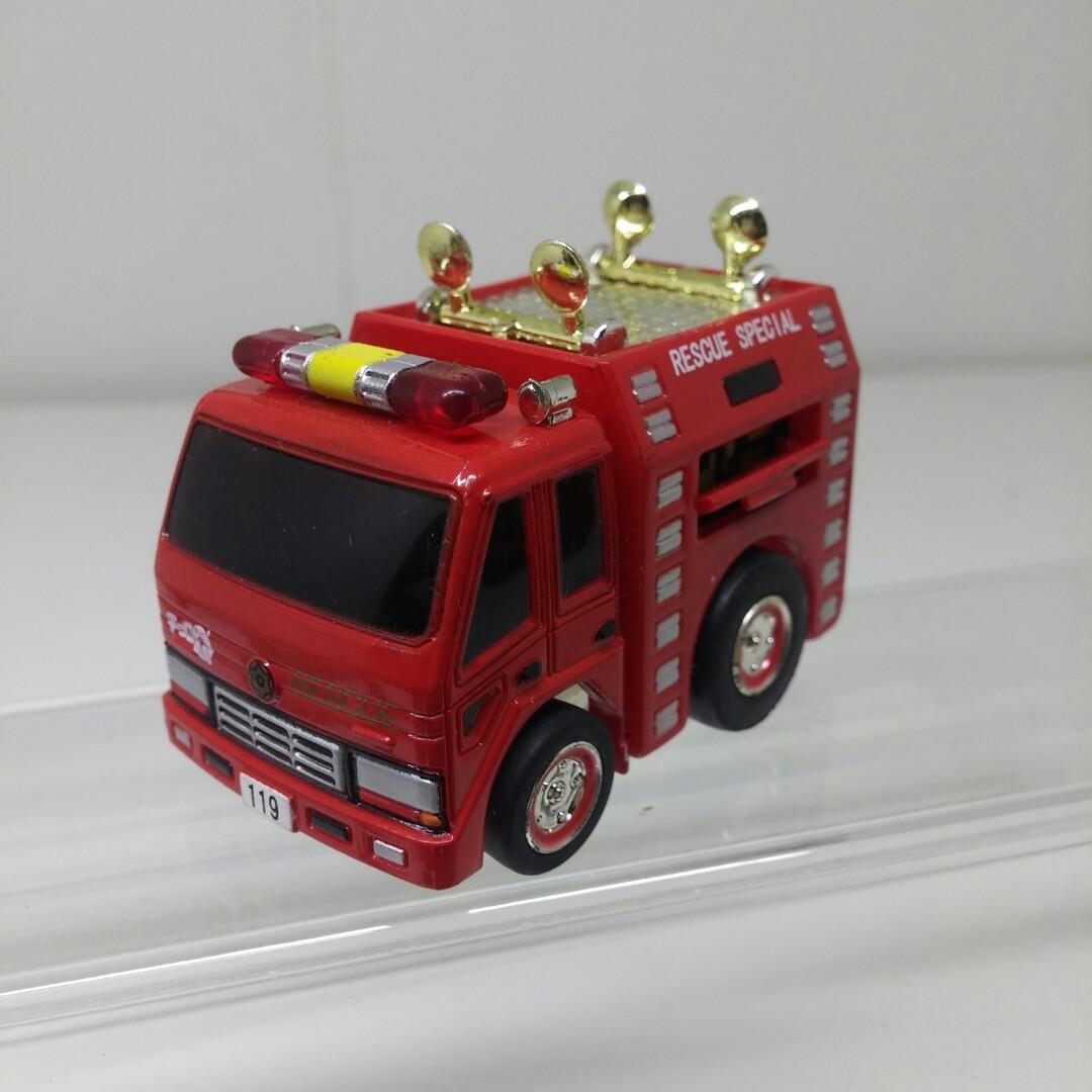 A 中古takara Choro Q Q車q Car Hg特別版消防車消防廳指揮車一款購自日本 玩具 遊戲類 玩具 Carousell
