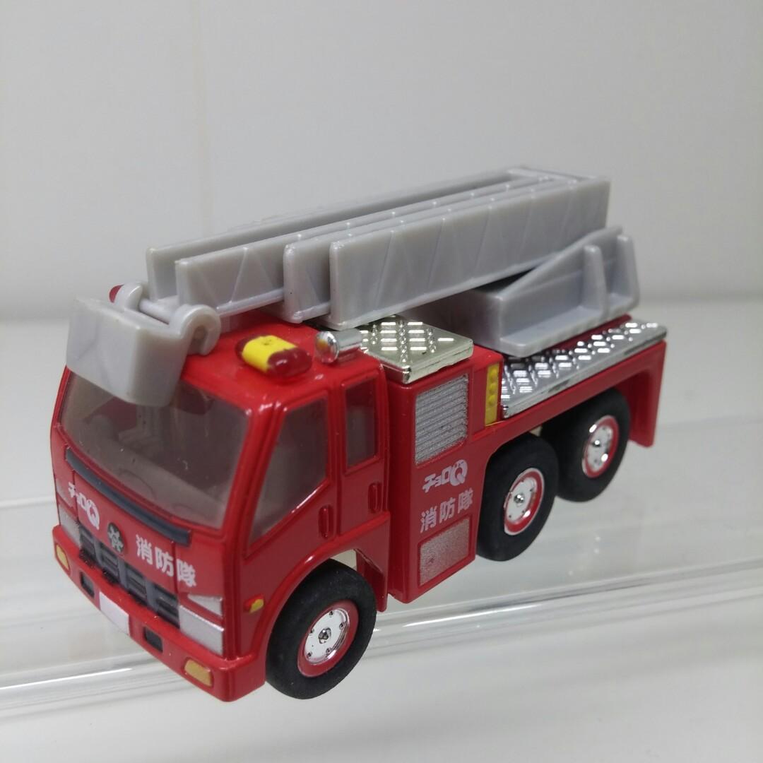 A 中古takara Choro Q Q車q Car Hg特別版消防車消防廳長雲梯車一款購自日本 玩具 遊戲類 玩具 Carousell