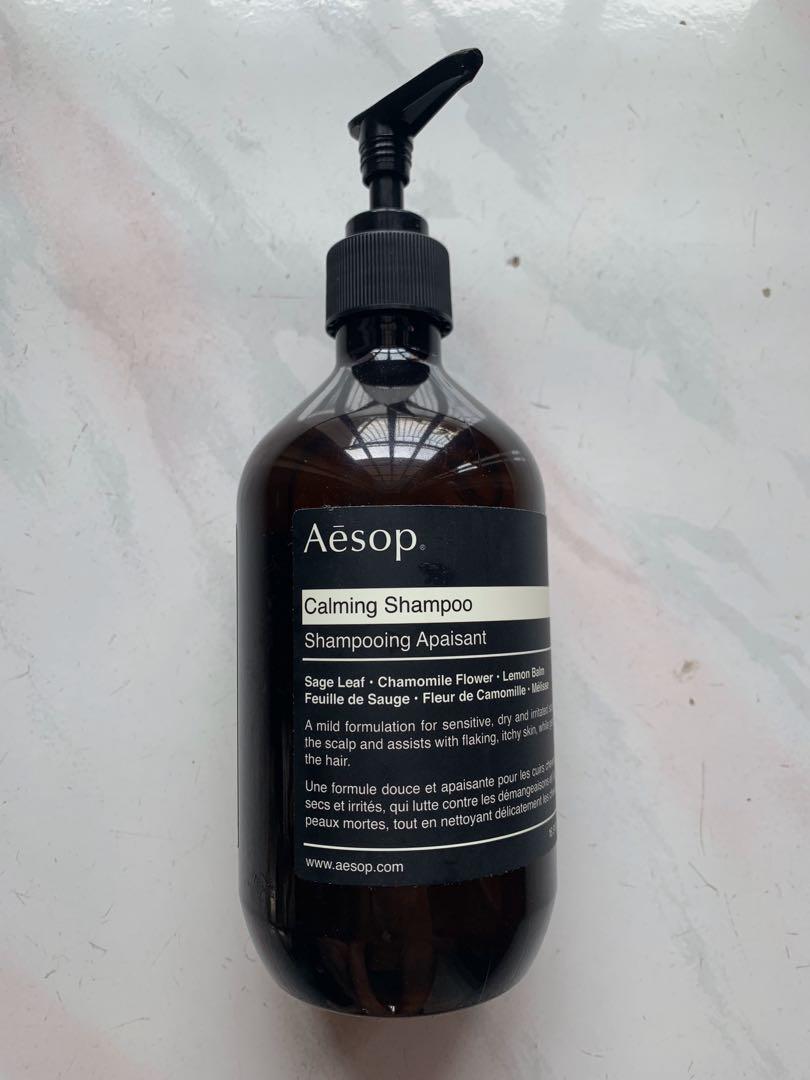 Aesop calming shampoo 500ml, Beauty & Personal Care, Hair on Carousell