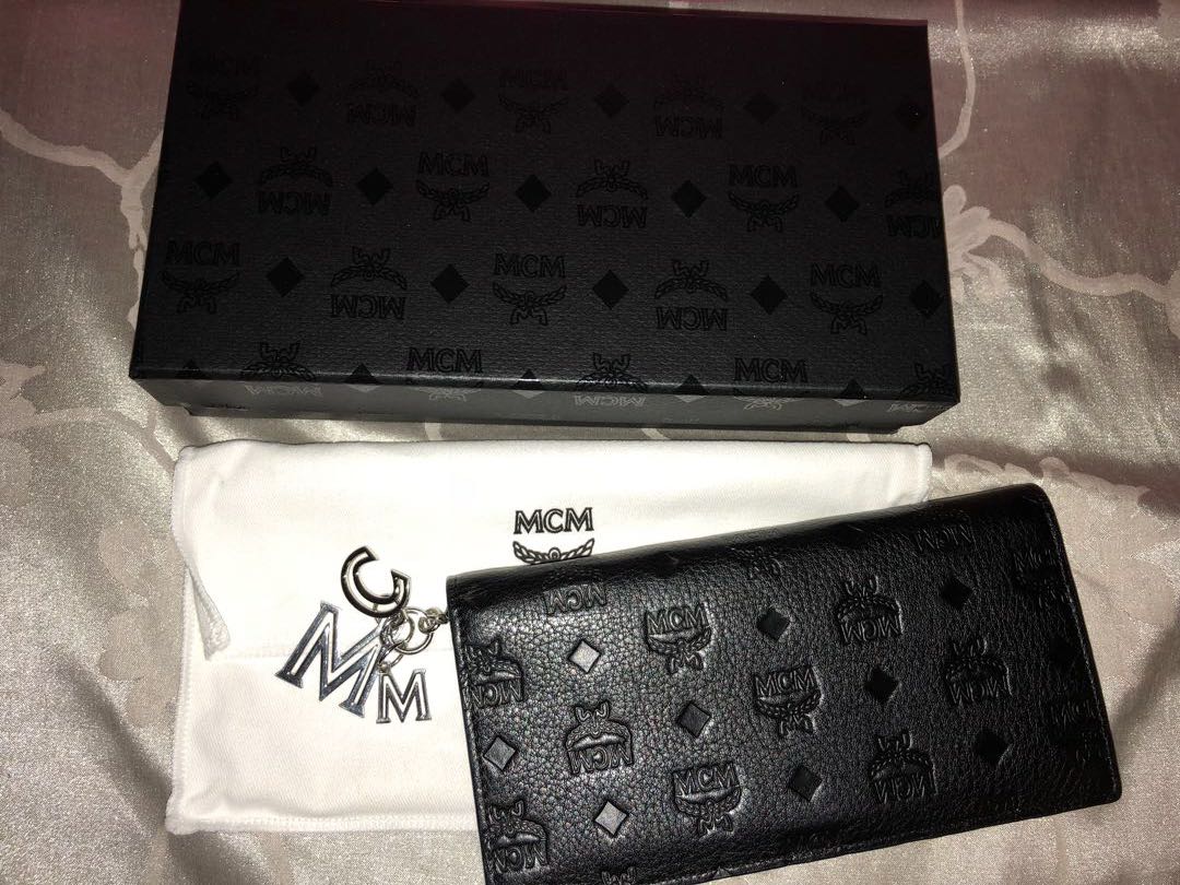 Authentic MCM wallet, Luxury, Bags & Wallets on Carousell