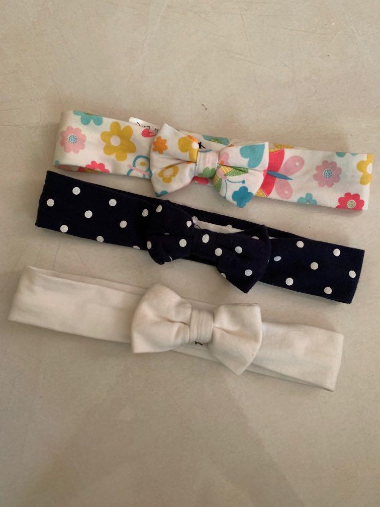 h&m baby girl headband