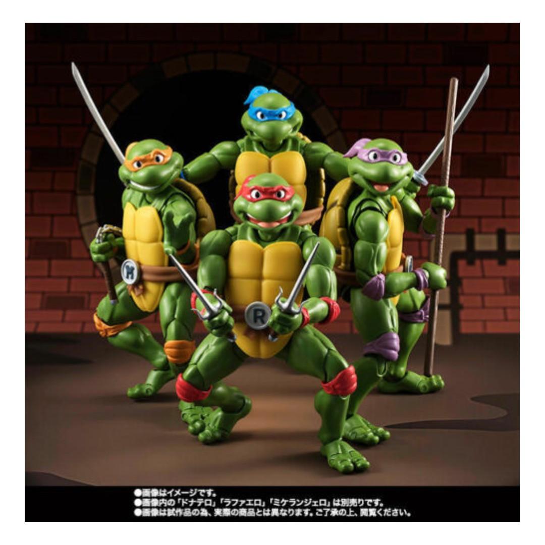 Bandai Tamashii Nations Sh Figuarts Teenage Mutant Ninja Turtles Tmnt Exclusive Misb Hobbies 6801