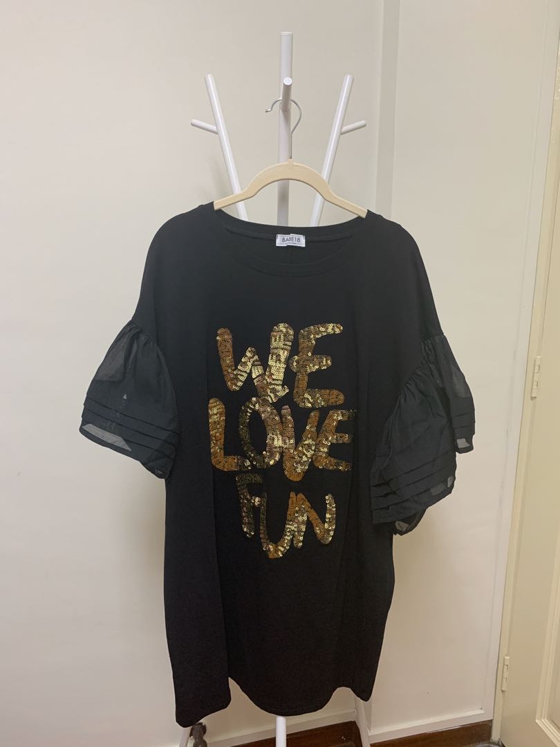 black gold sequin top