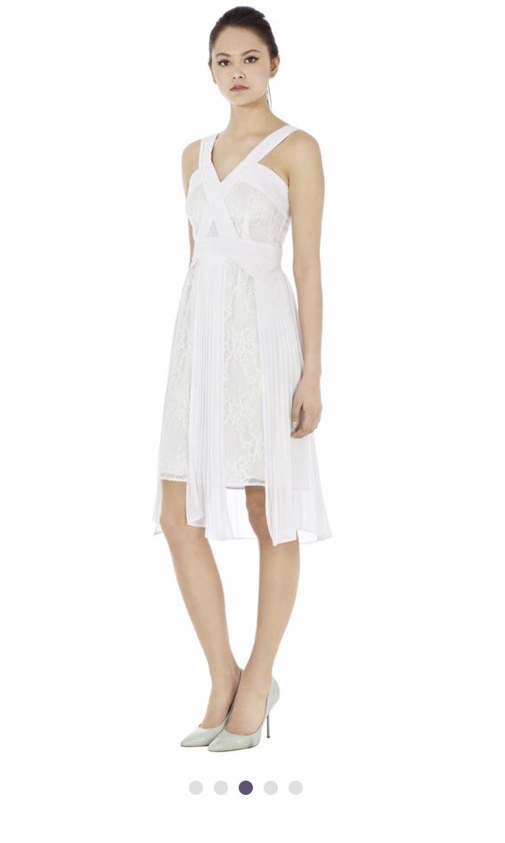Warehouse chiffon dress online