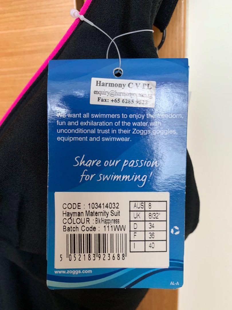 Brand New Zoggs Maternity Swimsuit, Women's Fashion, Tops, Sleeveless