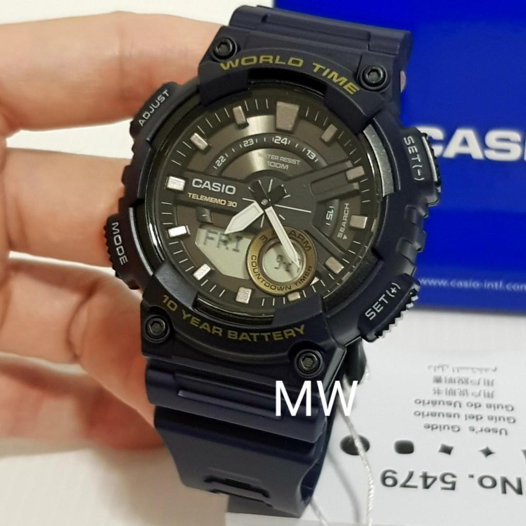 Casio aeq cheap 110 light