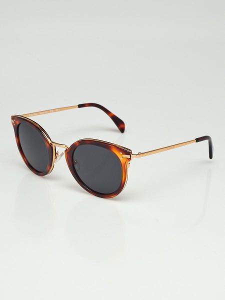 celine tortoise shell sunglasses
