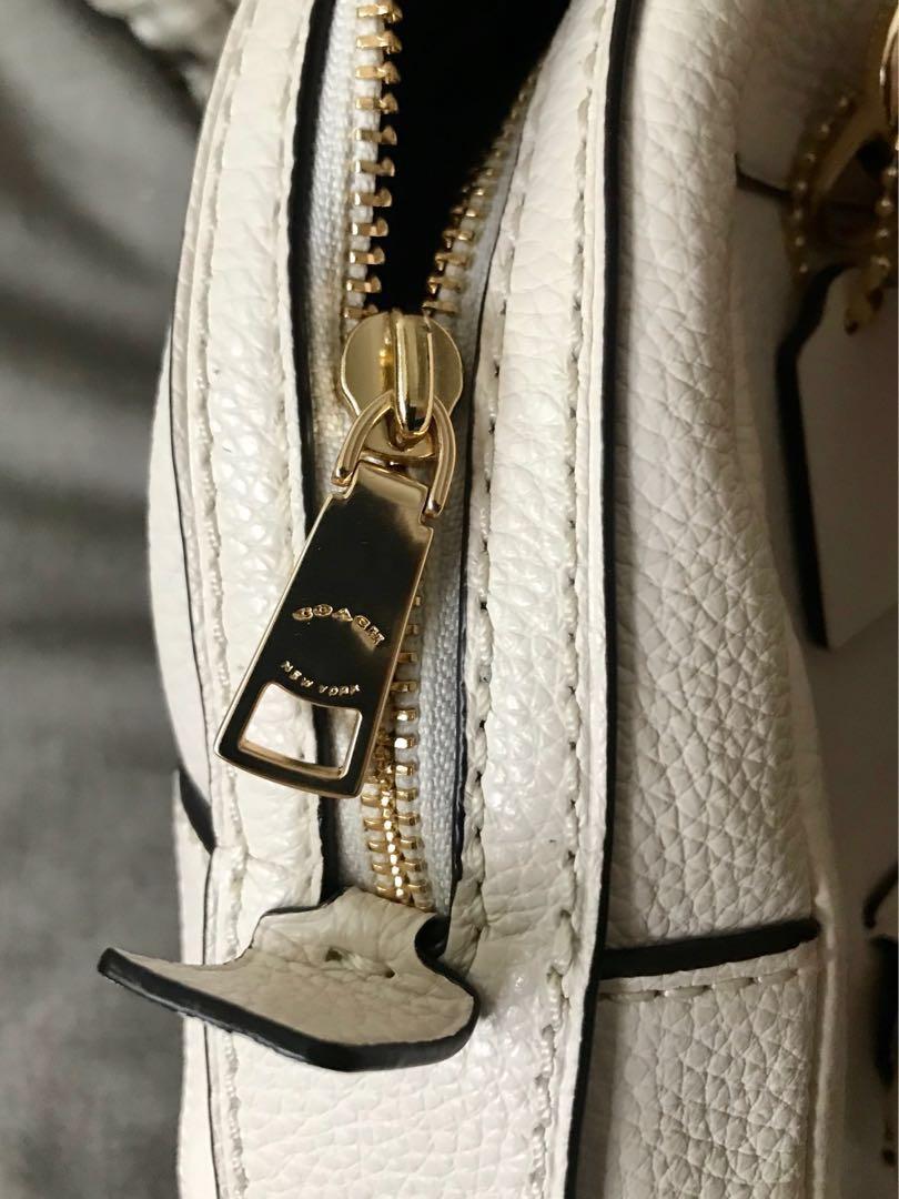 Coach andi clearance backpack white