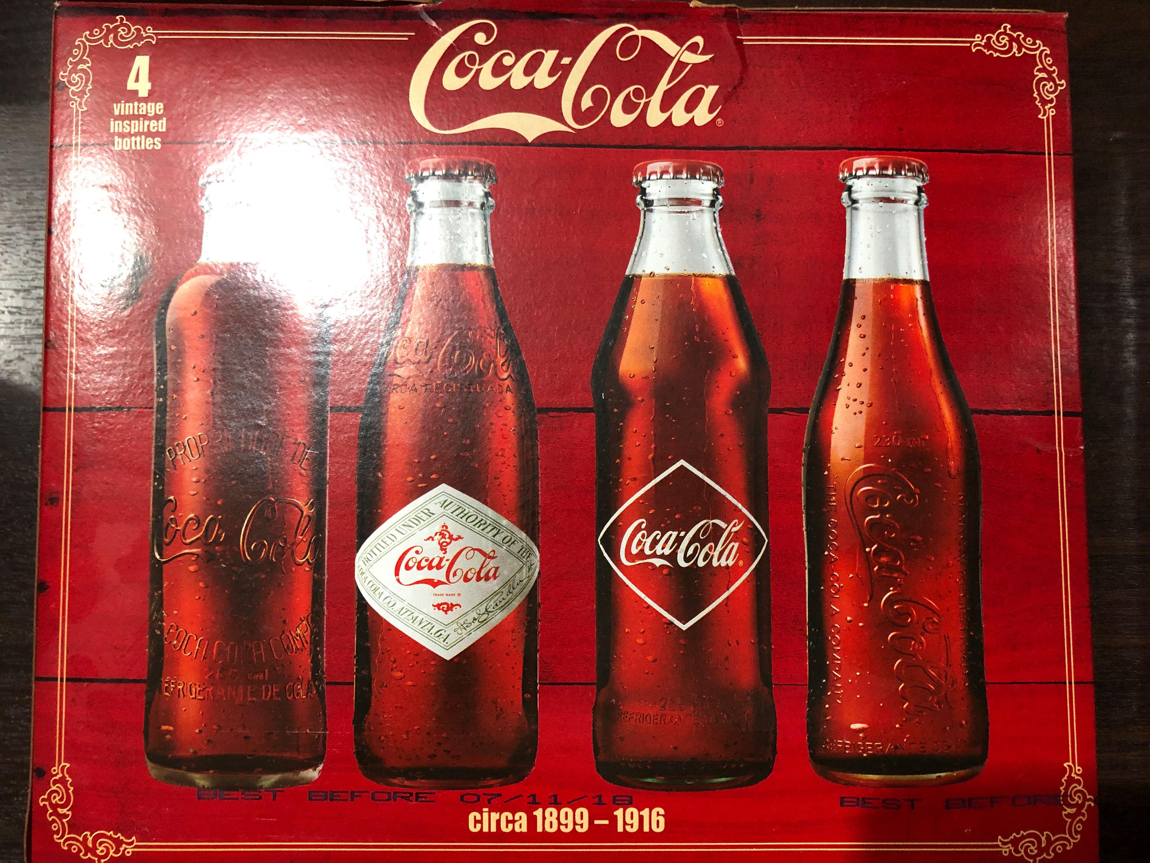 Coca Cola Vintage Bottles Collection Hobbies Toys Memorabilia Collectibles Vintage Collectibles On Carousell