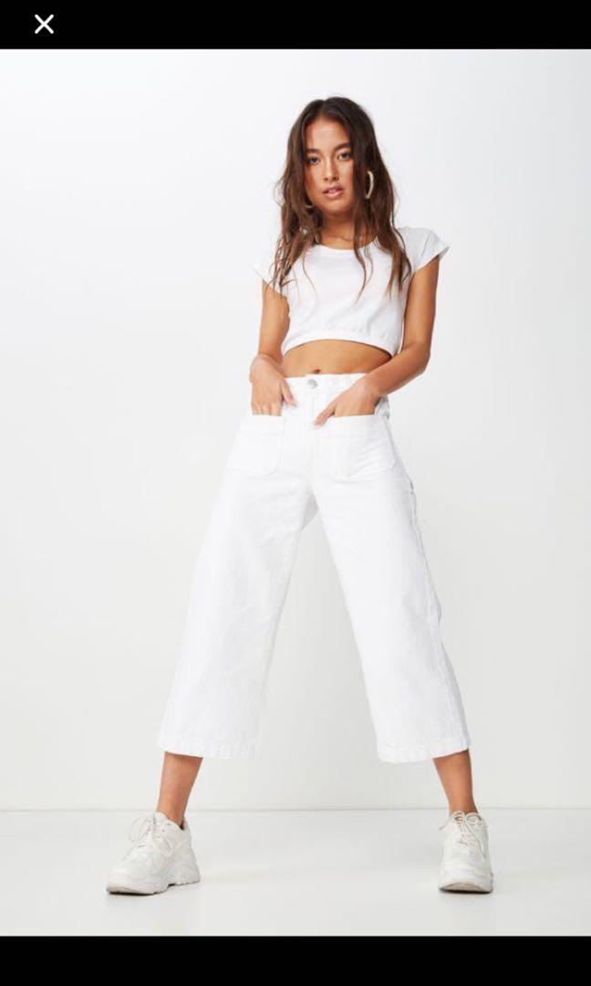 wide leg jeans cotton on