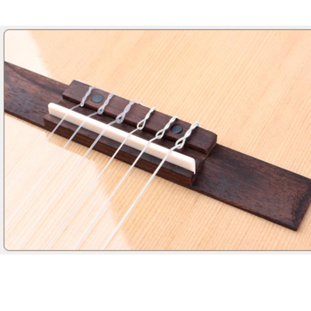 Deviser Classical Guitar (Category: Musical Instruments) located in Singapore. Submitted by musicalfreak (Listing ID 253982124, Image 4). Description: Brand: Deviser Model: L-350N-39 Size: 39 inch String: Nylon Top: Spruce Back and side: Sapele Fingerboard: Rosewood Neck: Mahogany Finishing: High Gloss Free Gifts: Guitar Bag Guitar Thumb Pick Pearl Guitar Pick x 3 Guitar Pickbox.