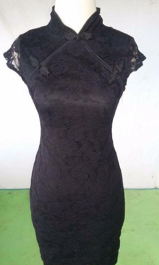 Dress cheongsam sale brokat