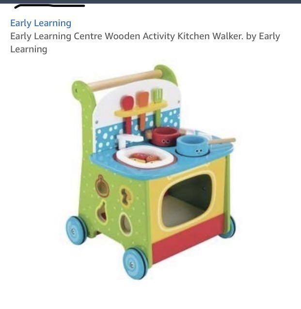 early learning centre wooden walker