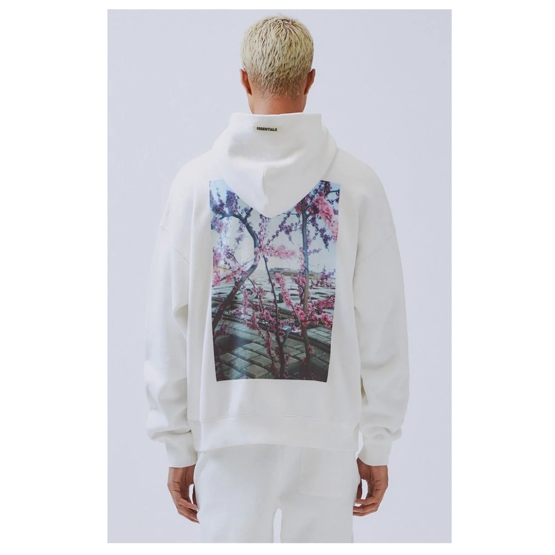 fog essentials graphic pullover hoodie