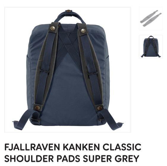 kanken classic shoulder pads