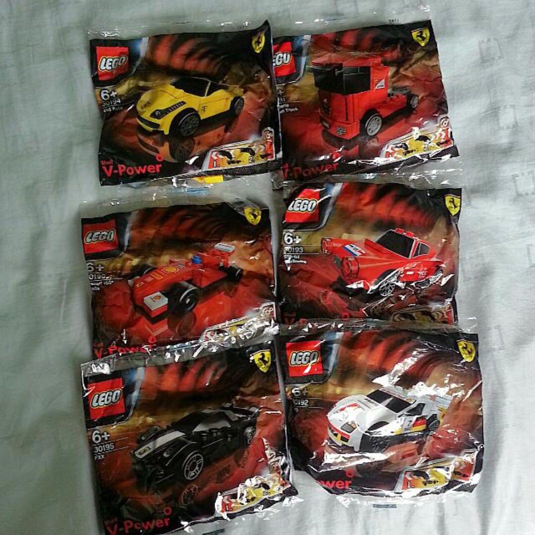 Full Set Shell Ferrari F1 Lego Toys Games Bricks Figurines On Carousell