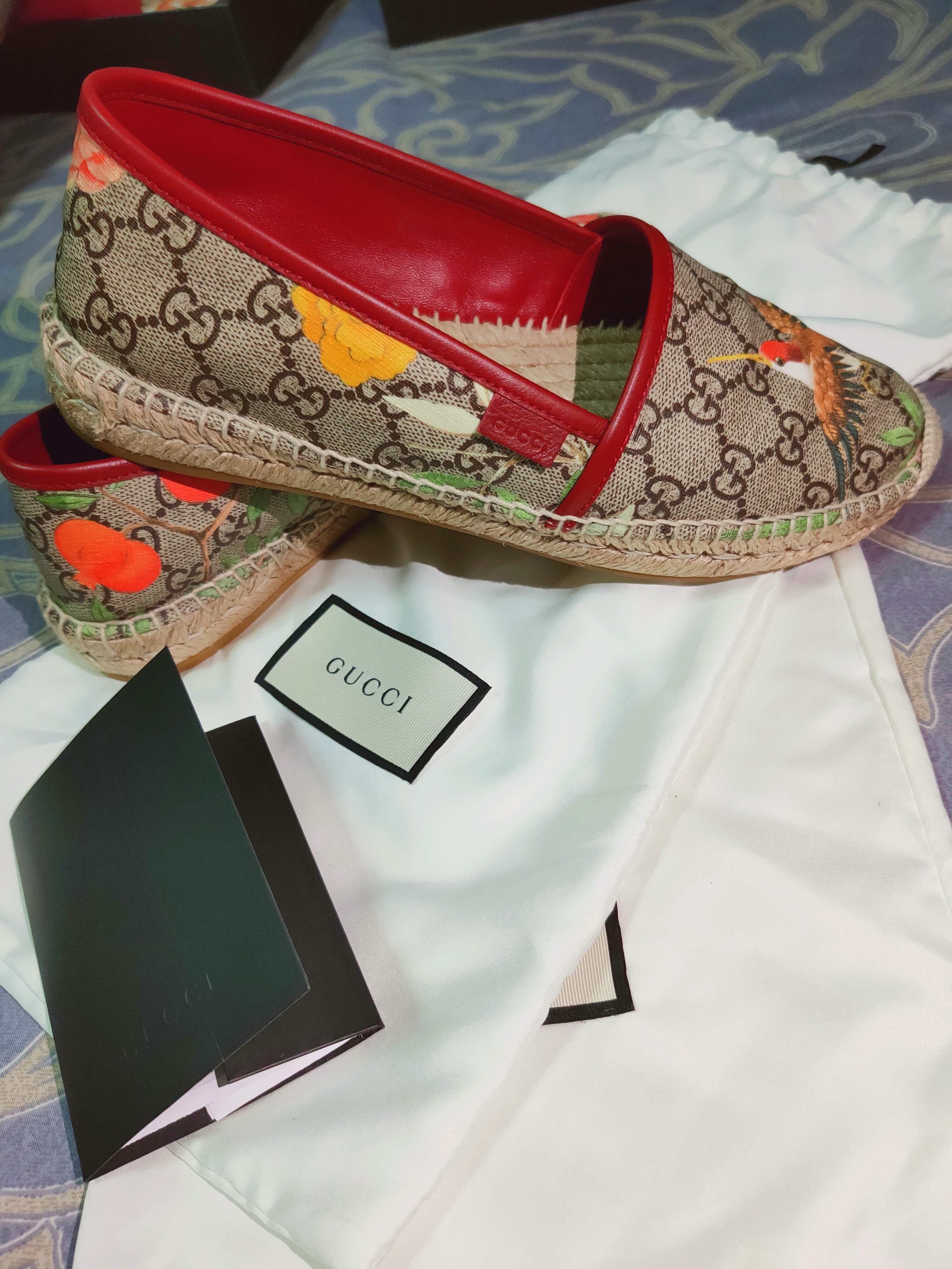 GUCCI 'GG' Tian Espadrilles, Luxury 