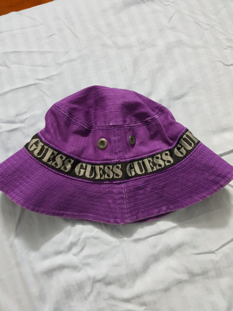 Guess x 88rising bucket hat, Men's Fashion, Watches & Accessories, & Hats on Carousell