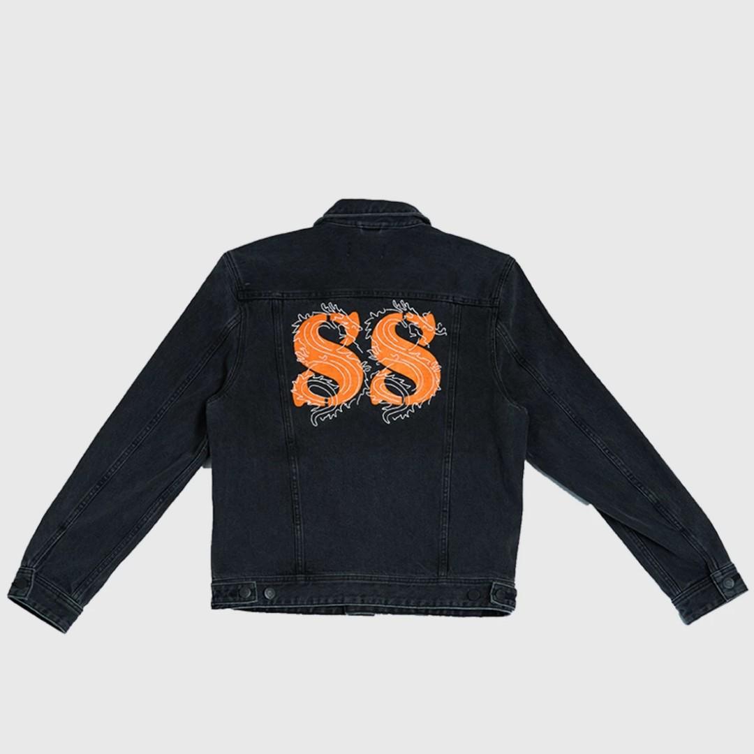 Guess x 88rising denim jacket, Men's 
