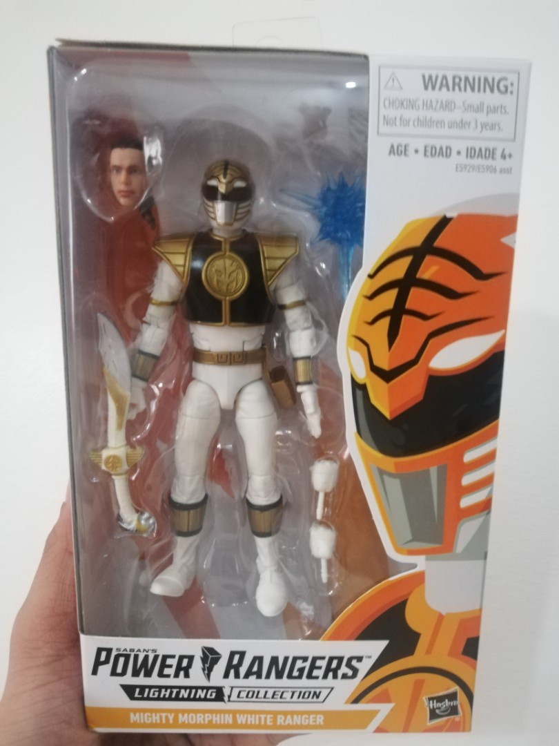 white ranger lightning